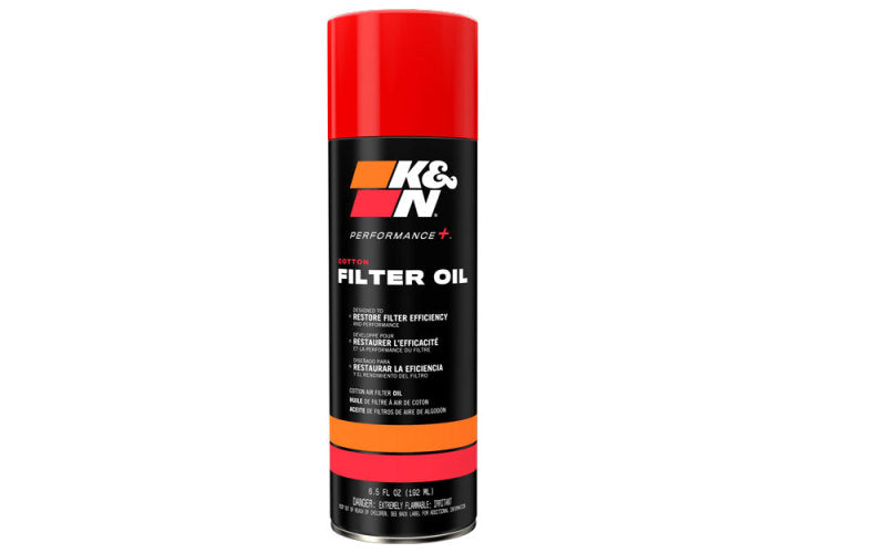 K&N 6.5 OZ Aerosol Spray Air Filter Oil - 99-0504
