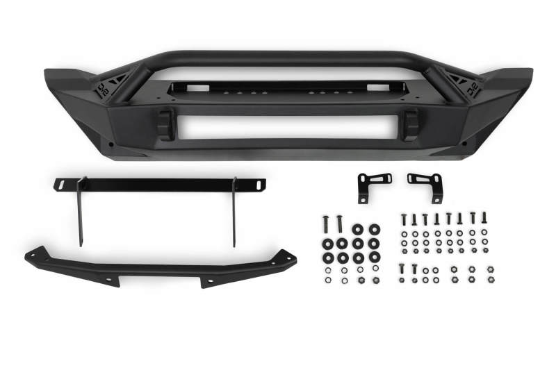DV8 Offroad 07-23 Jeep Wrangler JK/JL &amp; Gladiator JT FS-1 Series Stubby Front Bumper - FBJL-11