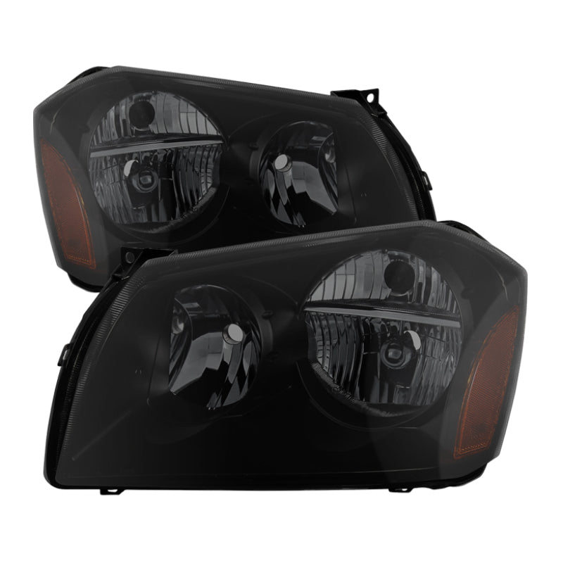 Xtune Dodge Magnum 05-07 Crystal Headlights Black Smoked HD-JH-DMAG05-AM-BSM - 9033414