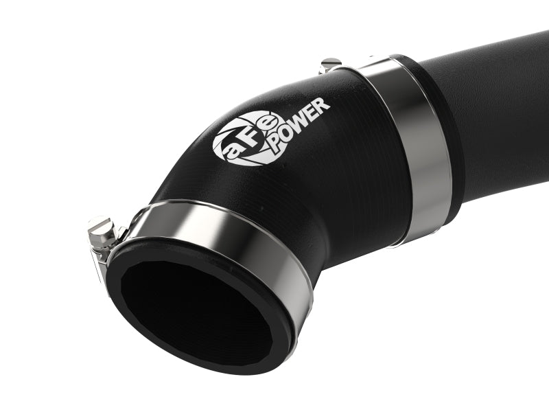 aFe BladeRunner 2-1/4 IN Aluminum Hot Charge Pipe Black 17-20 Hyundai Elantra GT L4-1.6L (t) - 46-20638-B