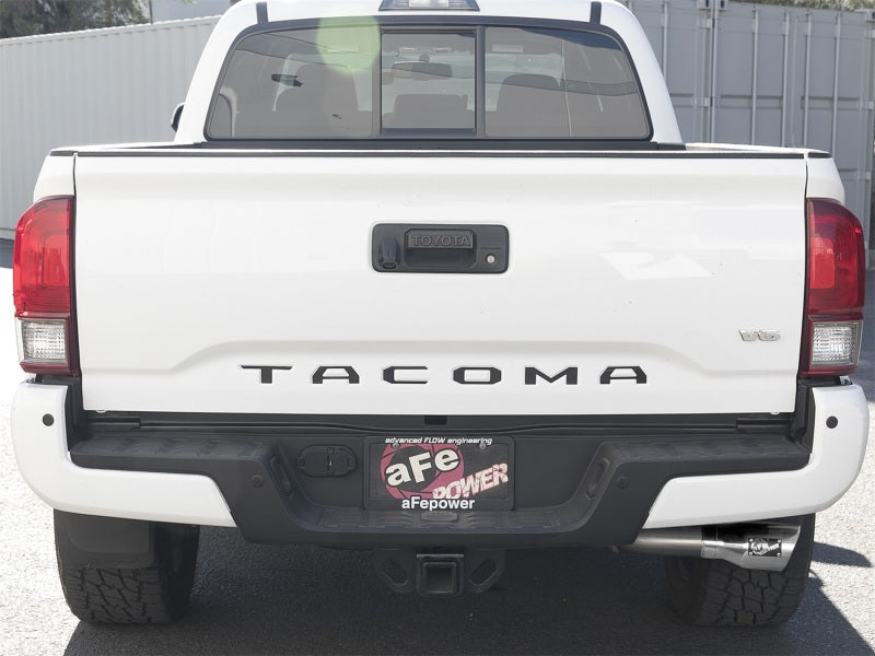 aFe MACH Force-Xp 2-1/2in 304 SS Cat-Back Exhaust w/ Polished Tips 2016+ Toyota Tacoma 2.7L/3.5L - 49-46042-P