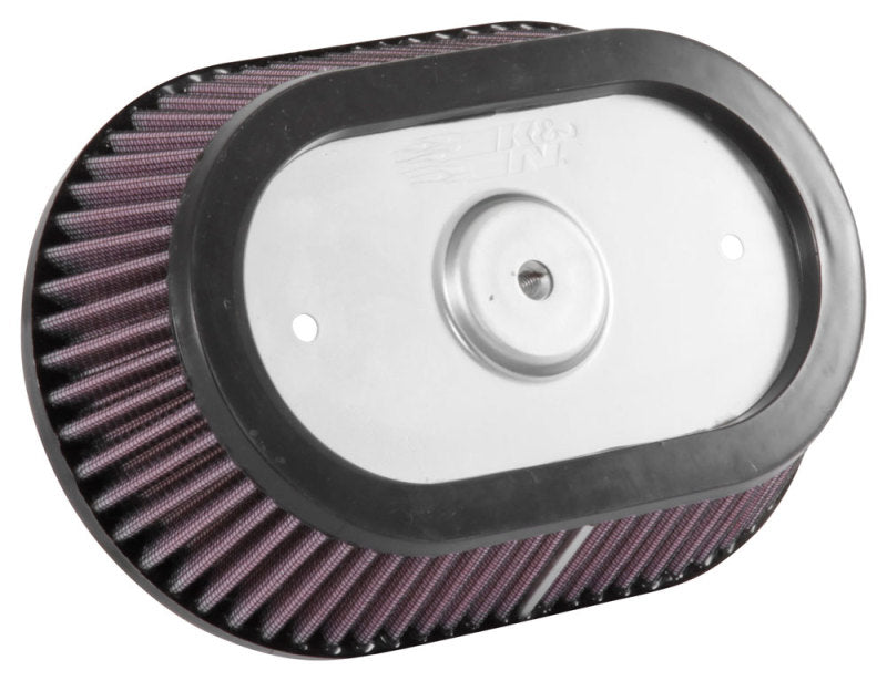K&N Universal Custom Air Filter - Oval Shape 9.313in OD / 2.375 Height - E-3988