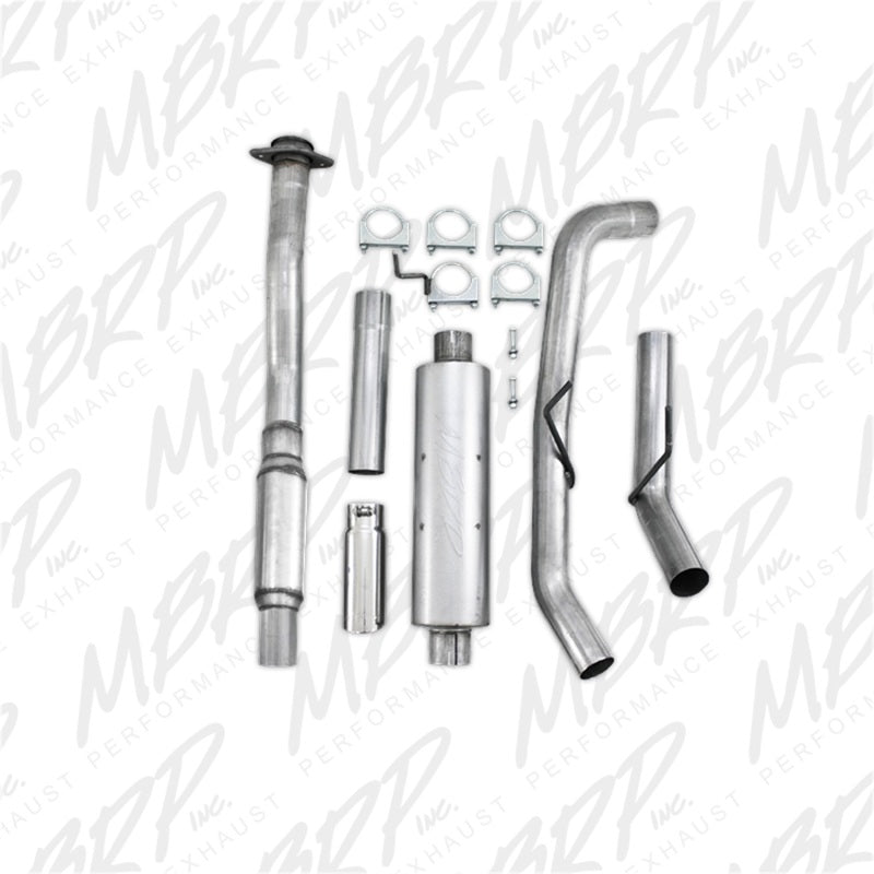 MBRP 11-12 Ford F150 3in Cat Back Single Side Exit Alum Exhaust System - S5230AL