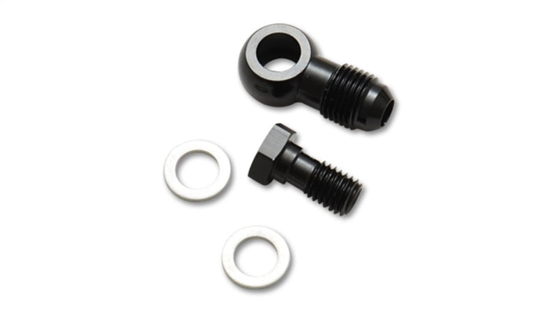 Vibrant -3AN Male Banjo Fitting 10mm x 1.5 Metric Aluminum + 2 Washers - 11503