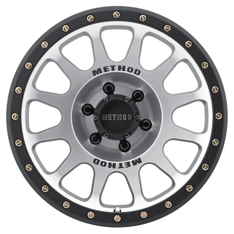 Method MR305 NV 17x8.5 0mm Offset 6x5.5 108mm CB Machined/Black Street Loc Wheel - MR30578560300