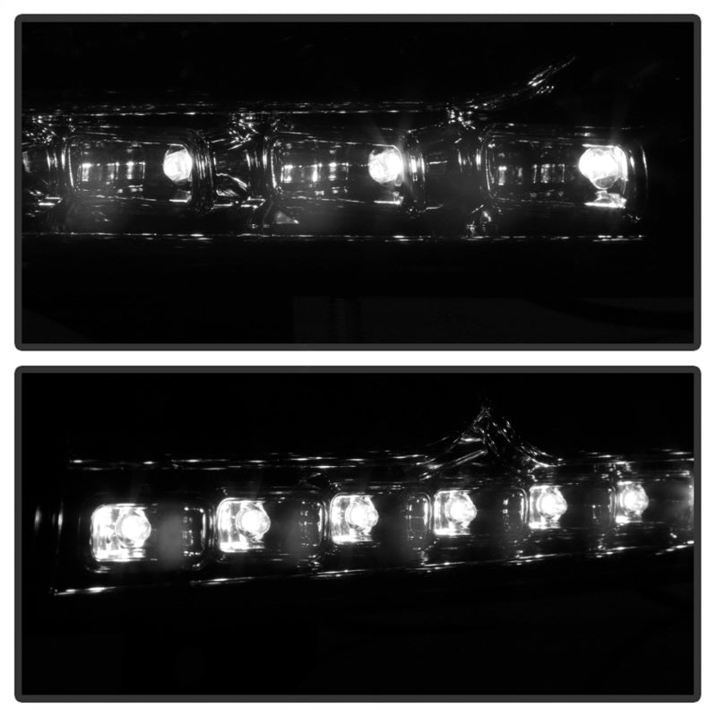 Xtune Dodge Charger 06-10 1Pc LED Crystal Headlights Chrome HD-ON-DCH05-1PC-LED-C - 5017628