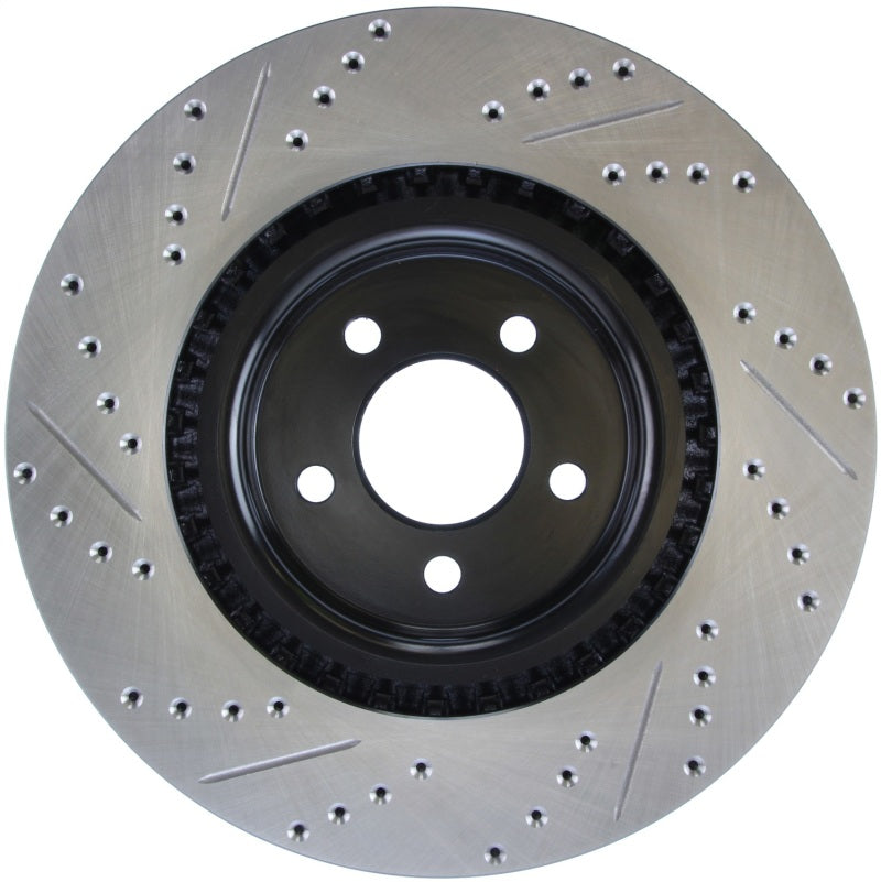 StopTech Slotted &amp; Drilled Sport Brake Rotor - 127.61089L