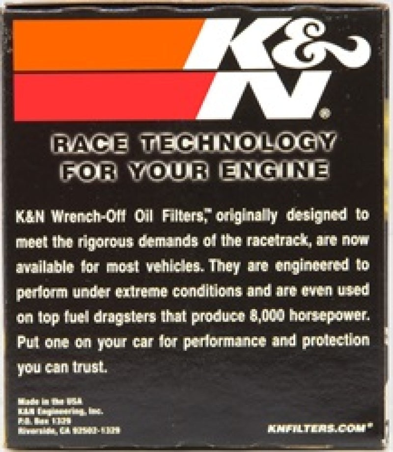 K&amp;N Oil Filter OIL FILTER; AUTOMOTIVE - HP-2010