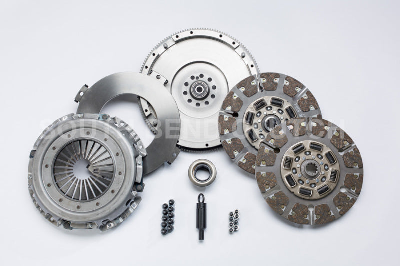 South Bend Clutch 94-98 Ford 7.3 Powerstroke ZF-5 Street Dual Disc Organic Clutch Kit - SFDD3250-5-ORG