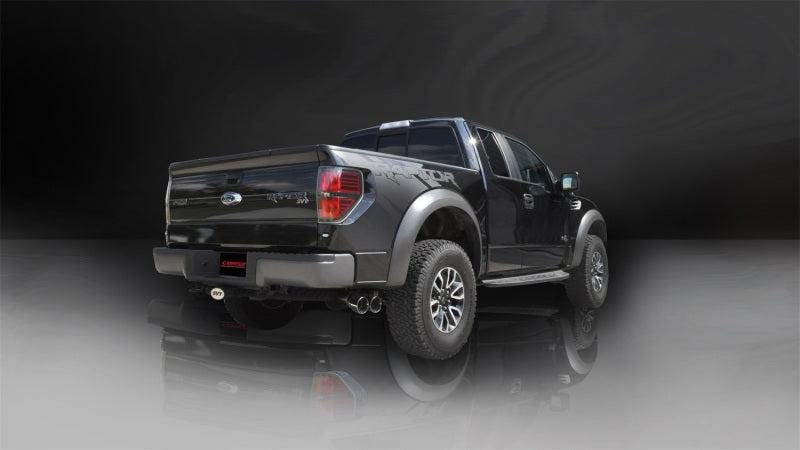Corsa 11-14 Ford F-150 Raptor 6.2L V8 144in Wheelbase Xtreme Cat-Back Resonator Delete Kit Exhaust - 14758