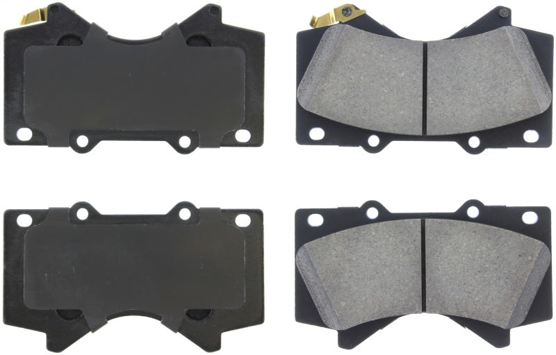 StopTech 13-18 Toyota Land Cruiser Performance Front Brake Pads - 309.13030 for 2008-2022 Toyota Sequoia - front view