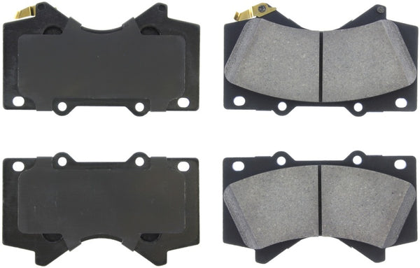 StopTech 13-18 Toyota Land Cruiser Performance Front Brake Pads - 309.13030 for 2008-2022 Toyota Sequoia - front view