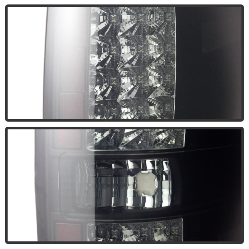 Spyder Ford F150 09-14 LED Tail Lights Black Smoke ALT-YD-FF15009-LED-BSM - 5078148