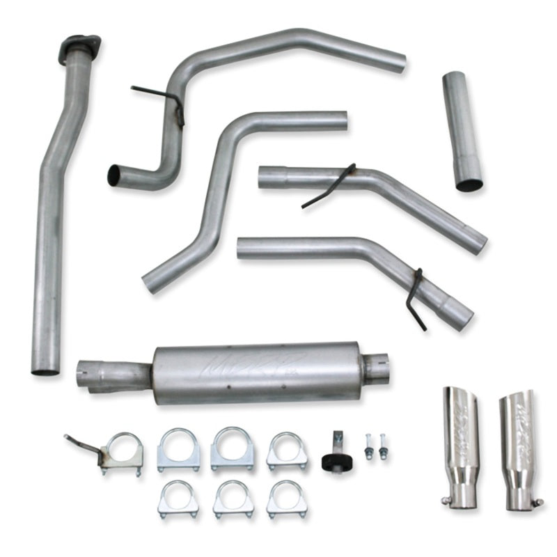 MBRP 11-12 Ford F-150 V6 Ecoboost Alum 2.5in Cat Back Dual Rear Exit Exhaust System - S5240AL