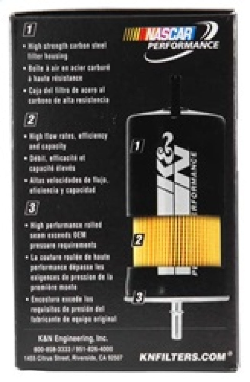 K&amp;N Fuel Filter 84-89 Nissan 300ZX, 00-04 Nissan Xterra. 95-97 Nissan 200SX - PF-1100