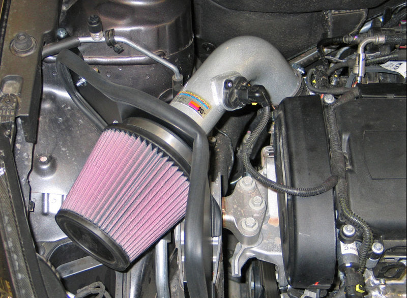 K&N 11 Chevrolet Cruze 1.8L L4 Typhoon Performance Intake - 69-4522TS for 2011-2014 Chevrolet Cruze - installed view