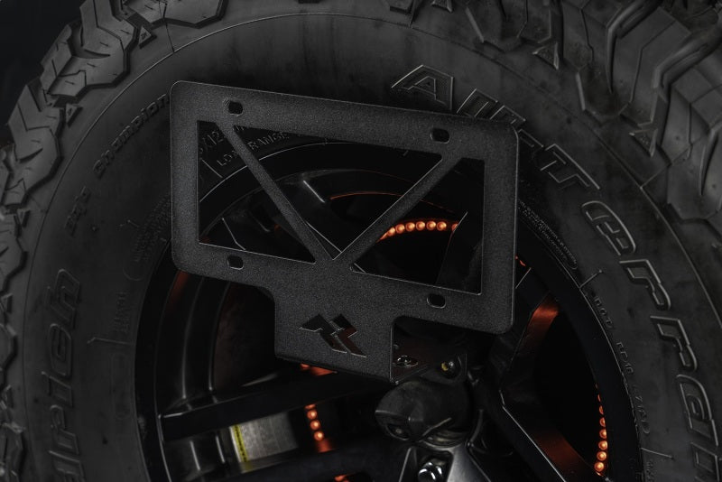 Rugged Ridge Tag Relocation Bracket Rear 18-20 Jeep Wrangler JL - 11585.25