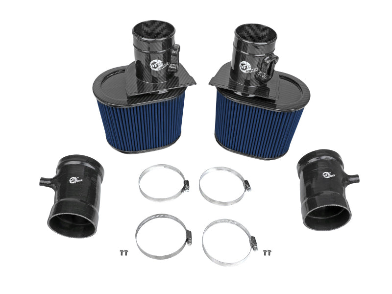 aFe 15-21 Lamborghini Huracan V10-5.2L Track Series Intake System w/ Pro 5R Filter - 57-10012R