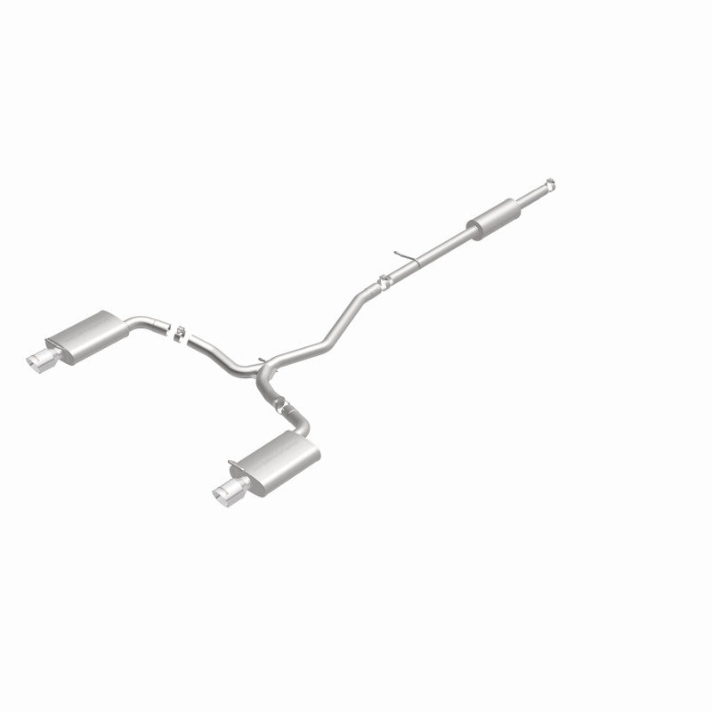 MagnaFlow 11-13 Ford Explorer V6 3.5L SS Catback Exhaust Dual Split Rear Exit w/ 3.5in SS Tips - 15467