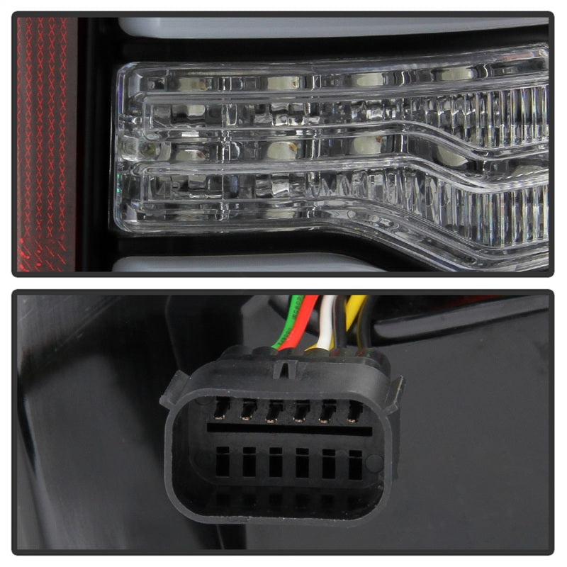 Spyder Dodge Ram 19-20 LED Tail Light Black ALT-YD-DR19HAL-SEQ-BK - 5087294