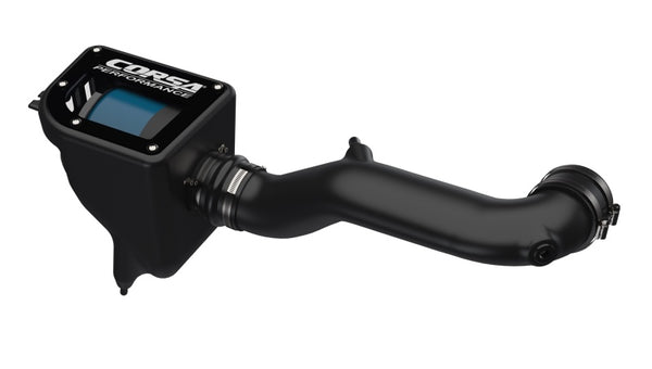 Corsa 18-19 Jeep Wrangler JL 3.6L V6 Closed Box Air Intake w/ Donaldson Powercore Dry Filter - 477366 for 2018-2026 Jeep Wran