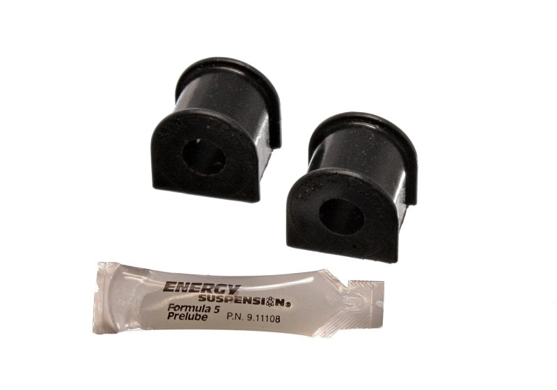 Energy Suspension 79-85 Mazda RX7 Black 14mm Rear Sway Bar Bushings - 11.5106G for 1979-1985 Mazda RX 7 - front view