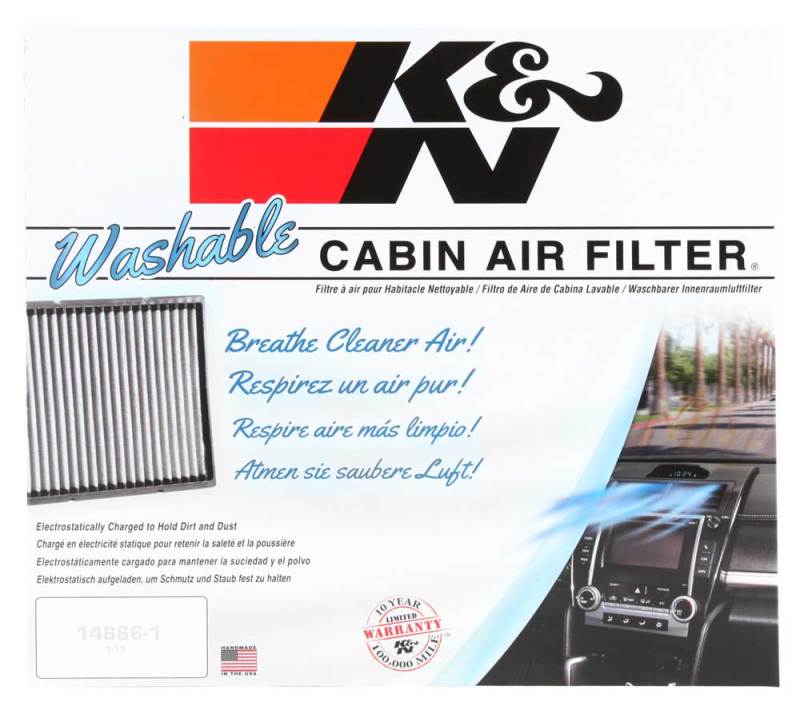 K&N 13-16 Audi SQ5 3.0L V6 Cabin Air Filter - VF3009