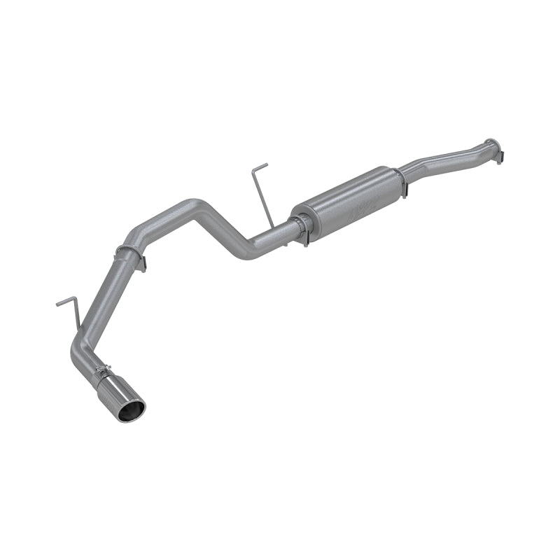 MBRP 2004-2006 Nissan Titan 5.6L EC/CC Cat Back Single Side - S5400AL