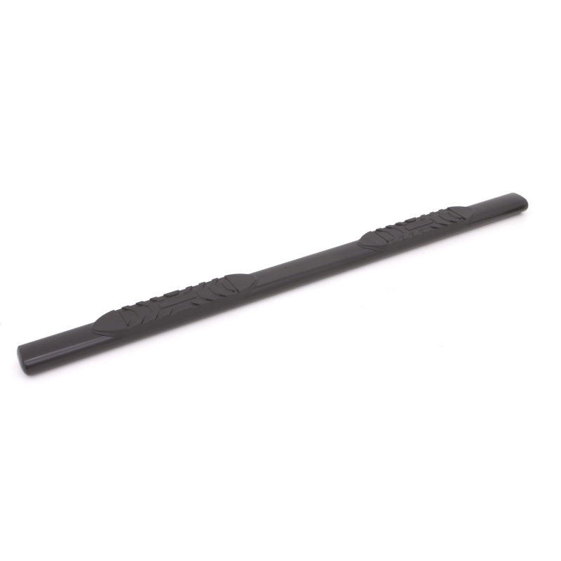 Lund 09-17 Dodge Ram 1500 Quad Cab 5in. Oval Straight Steel Nerf Bars - Black - 24076004