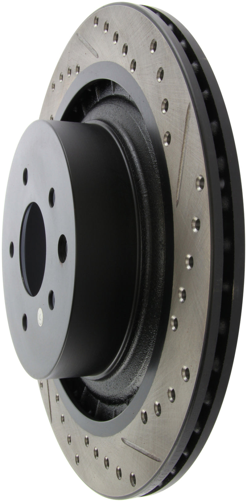 StopTech Infiniti G37 / Nissan 370Z SportStop Slotted &amp; Drilled Rear Left Rotor