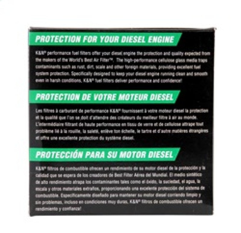 K&N 03-07 Ford 6.0L (td) Fuel Filter - PF-4100