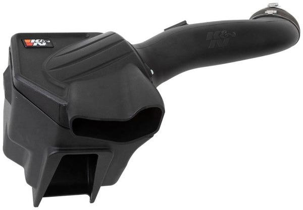 K&N 63 Series AirCharger Performance Intake 20-21 Ford F250 V8-6.7L DSL - 63-2613 for 2020-2026 Ford F 250 - front view