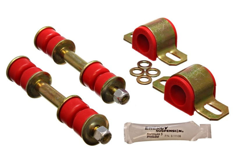 Energy Suspension 79-94 Toyota Pickup 2WD (Exc T-100/Tundra) Red 25mm Front Sway Bar Bushing Set - 8.5104R for 1979-1994 Toyo