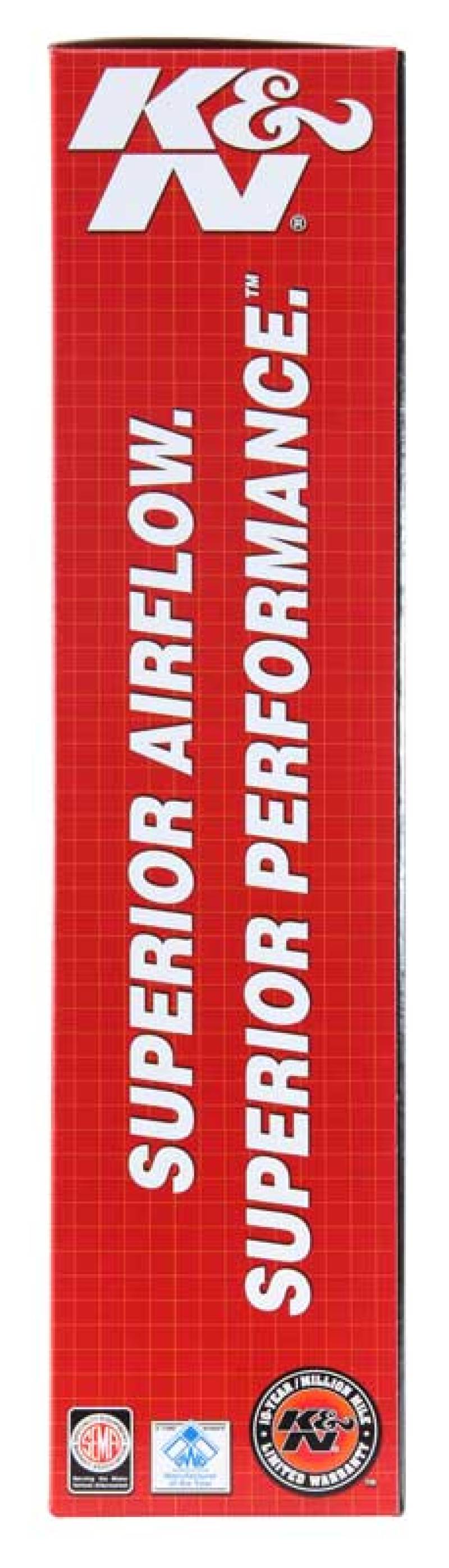 K&amp;N 17-20 Mercedes Benz E63 V8-4.0L F/I Replacement Drop In Air Filter - 33-3140
