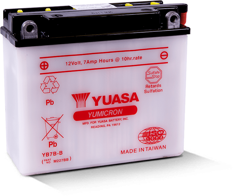 Yuasa YB7B-B Yumicron 12 Volt Battery - YUAM227BB