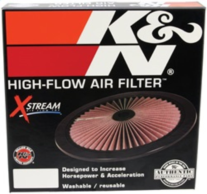 K&N X-Stream Top Filter Only 11in - Black - 66-1101