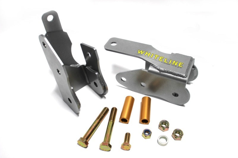 Whiteline 05+ Ford Mustang Coupe (Inc GT &amp; Shelby GT500) Rear C/A - Complete Lwr Rear Mounting Brkt - KBR37