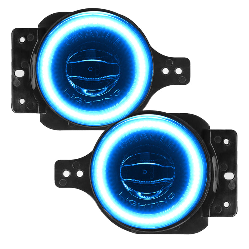 Oracle Jeep Wrangler JL/JT Sport High Performance W LED Fog Lights - ColorSHIFT w/o Controller - 5847-334