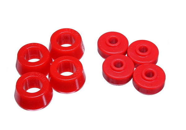 Energy Suspension 1996-2009 Toyota 4Runner Rear Shock Bushings (Red) - 8.8102R for 1996-2009 Toyota 4Runner