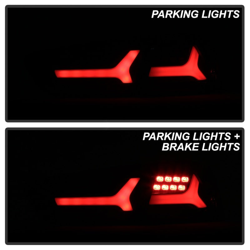 Spyder Mitsubishi Lancer/Evolution X 08-14 V2 LED Tail Lights - Black Smoke ALT-YD-ML08V2-SEQ-BSM - 5088147