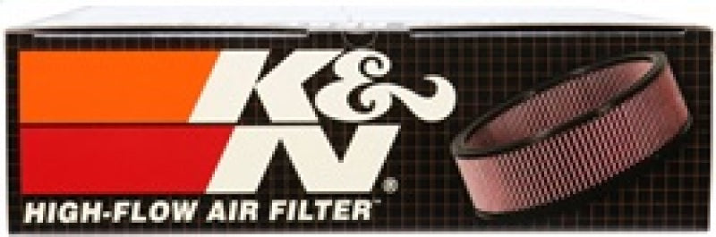 K&N Replacement Air Filter GM CARS & TRUCKS, 1968-97 - E-1500 for 1980-1991 GMC Jimmy - front view