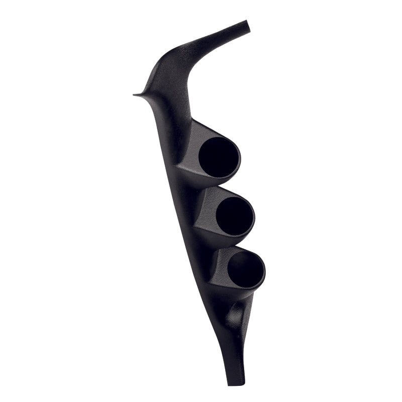 Autometer 92-97 Ford F Series (exc 97 F-150) Triple Pillar - Black - 17303