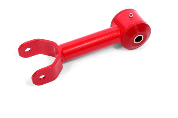 BMR 11-14 S197 Mustang Non-Adj. Upper Control Arm (Polyurethane) - Red - UTCA030R for 2011-2014 Ford Mustang - front view