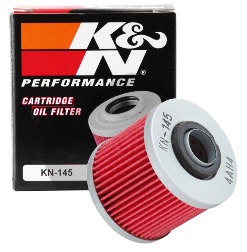K&N Yamaha / MUZ / MZ / Sachs / Aprilia / Derbi 2.156in OD x 2.313in H Oil Filter - KN-145
