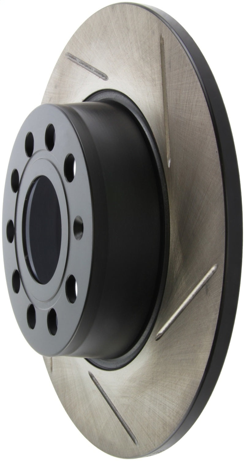 StopTech Power Slot Volkswagen GTI Rear Left Slotted Rotor - 126.33131SL