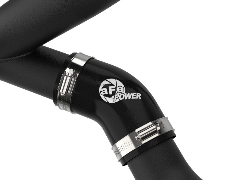 aFe BladeRunner 2 1/4in Intercooler Hot Side Charge Pipe 22-23 Ford Explorer V6-3.0L (tt) - Black - 46-20678-B