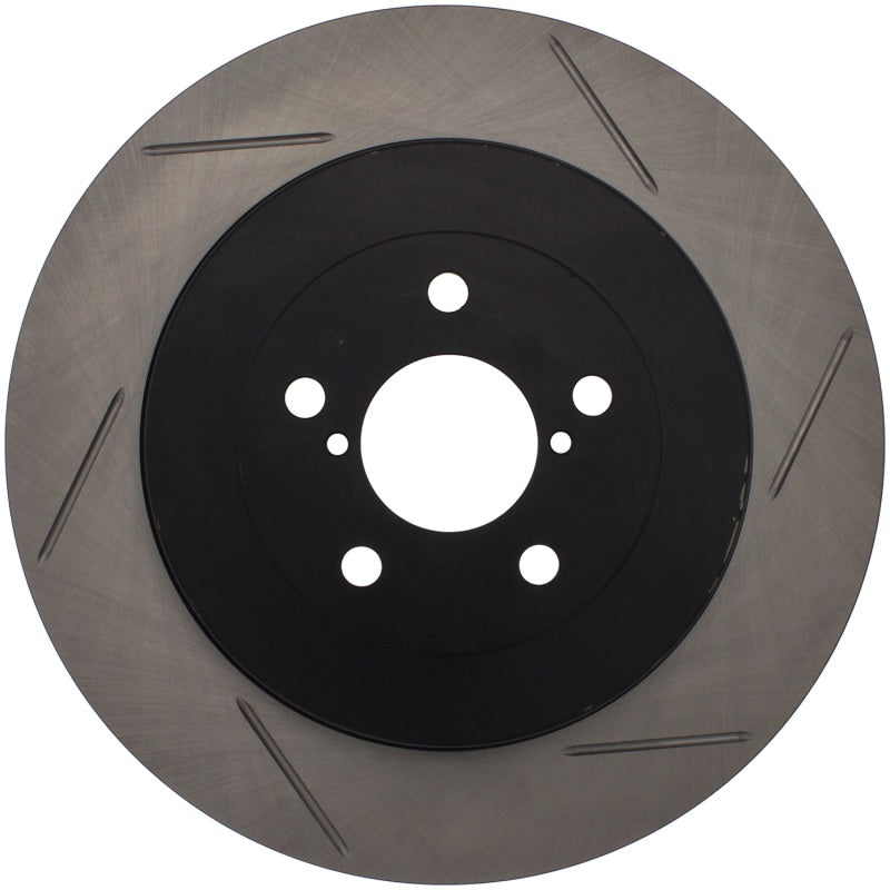 StopTech Power Slot 04 STi Rear Left Slotted Rotor - 126.47020SL
