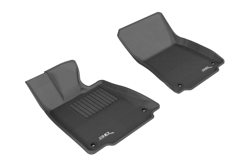 3D MAXpider 2014-2025 Lexus IS Kagu 1st Row Floormat - Black - L1LX03411509