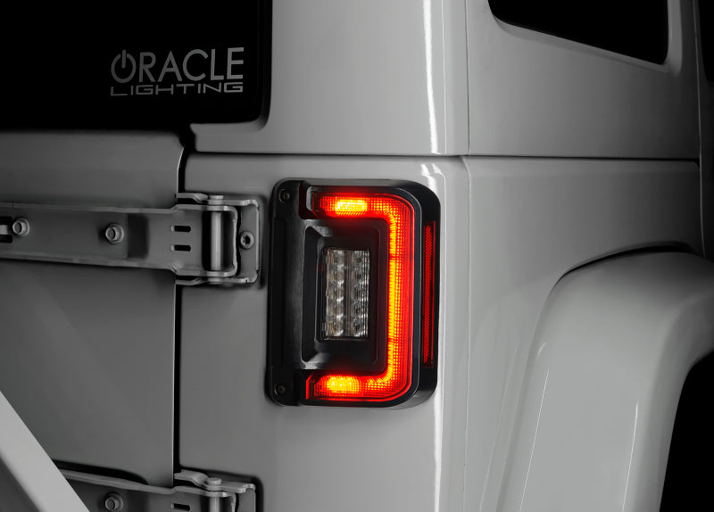 Oracle Lighting Jeep Wrangler JK Flush Mount LED Tail Lights - 5891-504