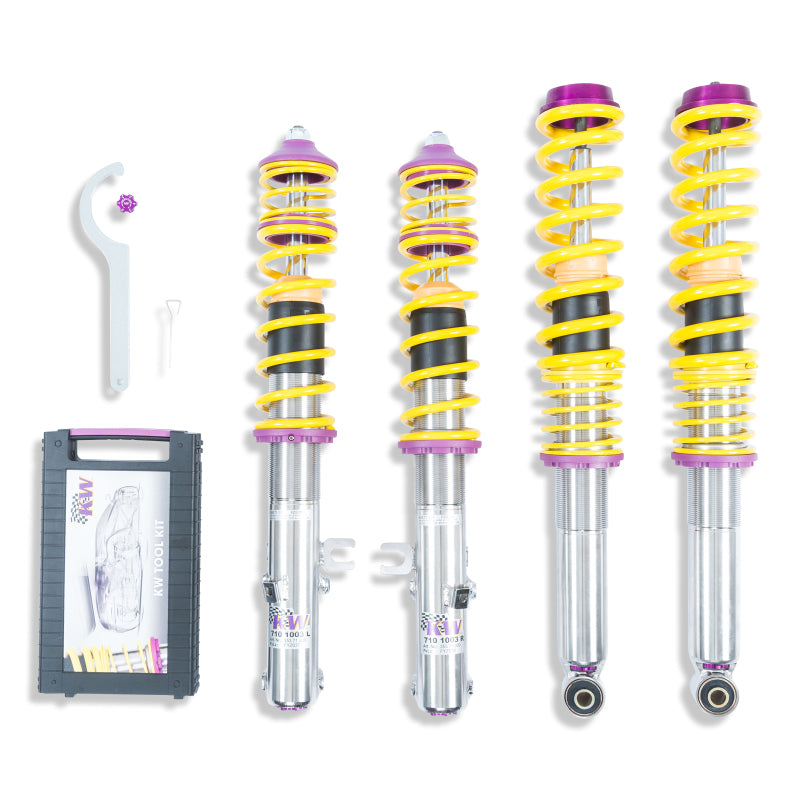 KW Coilover Kit V3 Porsche 911 (964) Carrera 2; incl. Convertible + Targa - 35271011